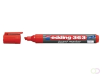 Whiteboardmarker edding 363 schuin 1-5mm rood