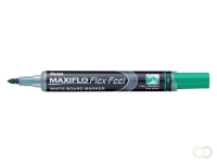 Whiteboardmarker Pentel MWL5SBF Maxiflo rond 1.5-4.5mm groen