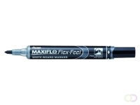 Whiteboardmarker Pentel MWL5SBF Maxiflo rond 1.5-4.5mm zwart
