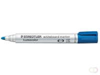 Whiteboardmarker Staedtler Lumocolor 351 rond blauw 2mm