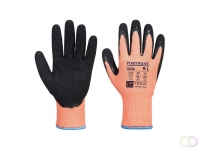 Vis-Tex winter HR snijbestendige Nitril handschoenen maat Small, OrBk