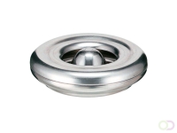 Vlamdovende asbak aluminium Ø12