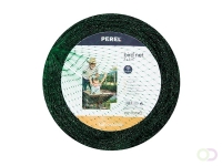 Vogelnet 2x5 m, groen vogelwerend net met 20 mm maasopening, polyester plantennet voor fruitbomen, groenten, struiken en vijver,