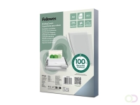 Voorblad Fellowes A4 PET 250micron recycled 100 stuks