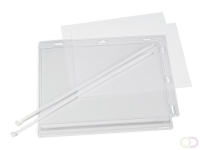 Waterbestendige hoes A5 met kabelbinders