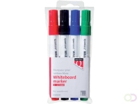 Whiteboardmarker Quantore rond 1-1.5mm 4 stuks assorti