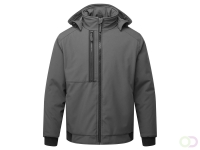 WX2 Eco Gevoerde Softshell 2 (L) maat L, "Metal Grey"