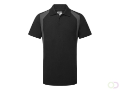 WX2 Poloshirt korte mouw maat XXXL, Black/Grey