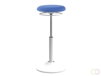 Zit-sta kruk Mango - Blauw / wit