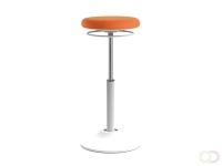 Zit-sta kruk Mango - Oranje / wit