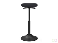 Zit-sta kruk Euroseats Mango zwart
