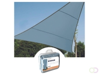 Schaduwdoek 3.6 x 3.6 x 3.6 m, driehoekig schaduwzeil voor tuin en terras, waterafstotend polyester 160 g/m2, UV-bescherming 90%