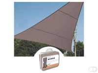 Schaduwdoek 3.6 x 3.6 x 3.6 m, driehoekig schaduwzeil voor tuin en terras, waterafstotend polyester 160 g/m2, UV-bescherming 90%