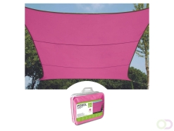 Schaduwdoek 2 x 3 m, rechthoekig schaduwzeil als zonwering voor tuin en terras, waterafstotend polyester 160 g/m2, UV-beschermin