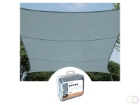 Schaduwdoek 2 x 3 m, rechthoekig schaduwzeil als zonwering voor tuin en terras, waterafstotend polyester 160 g/m2, UV-beschermin