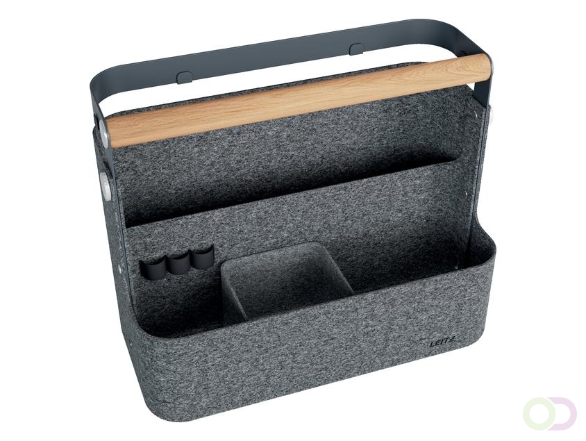 Bureau organizer Leitz draagbaar hangend donkergrijs