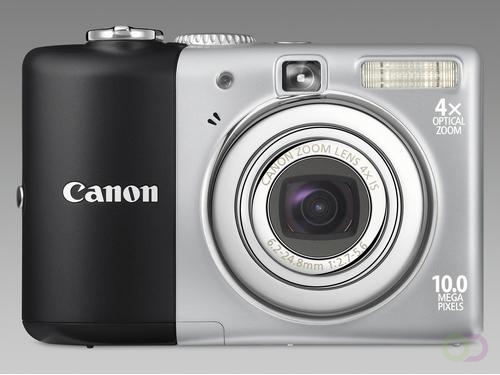 Canon PowerShot A1000 IS 1/2.3" 10 MP CCD 3648 x 2736 Pixels Zilver (3210B011)