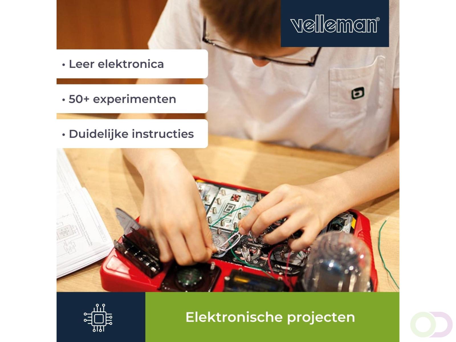 Elektronische projectenkit voor kinderen vanaf 8 jaar, verken de ...