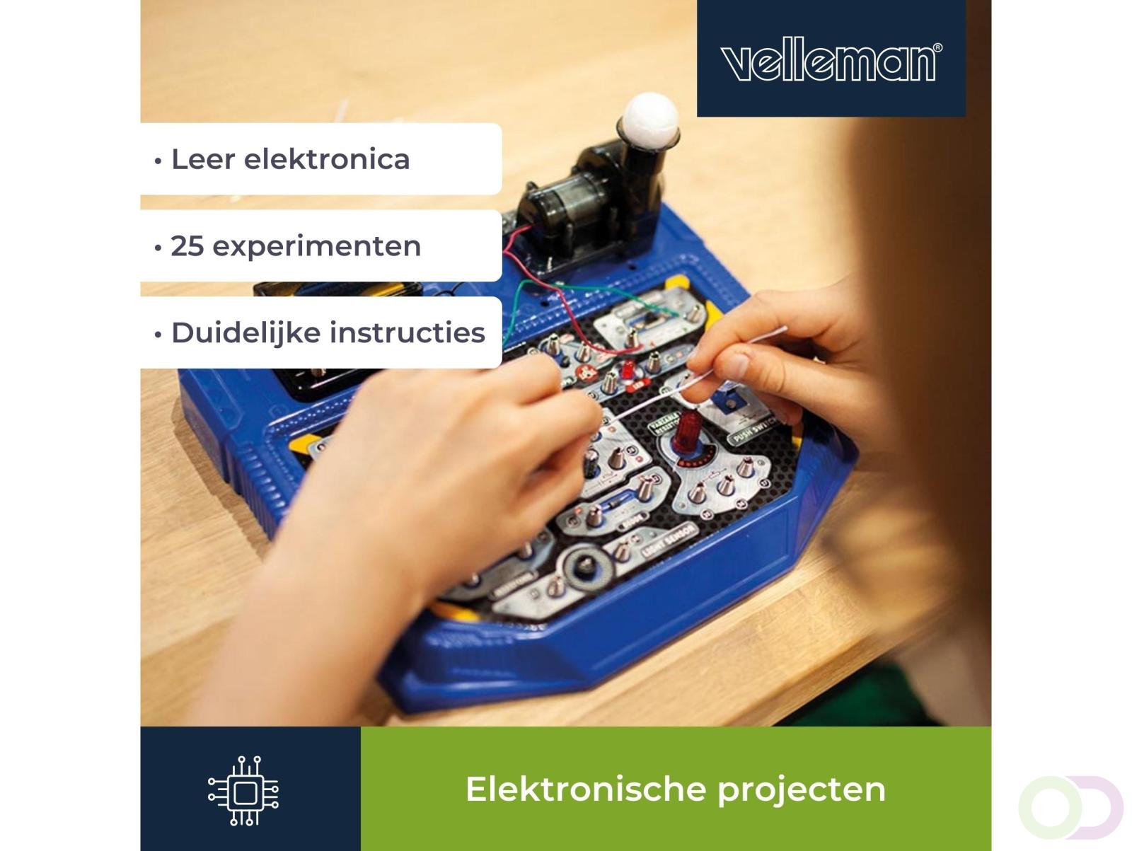 Elektronische projectenkit voor kinderen vanaf 8 jaar, verken de ...