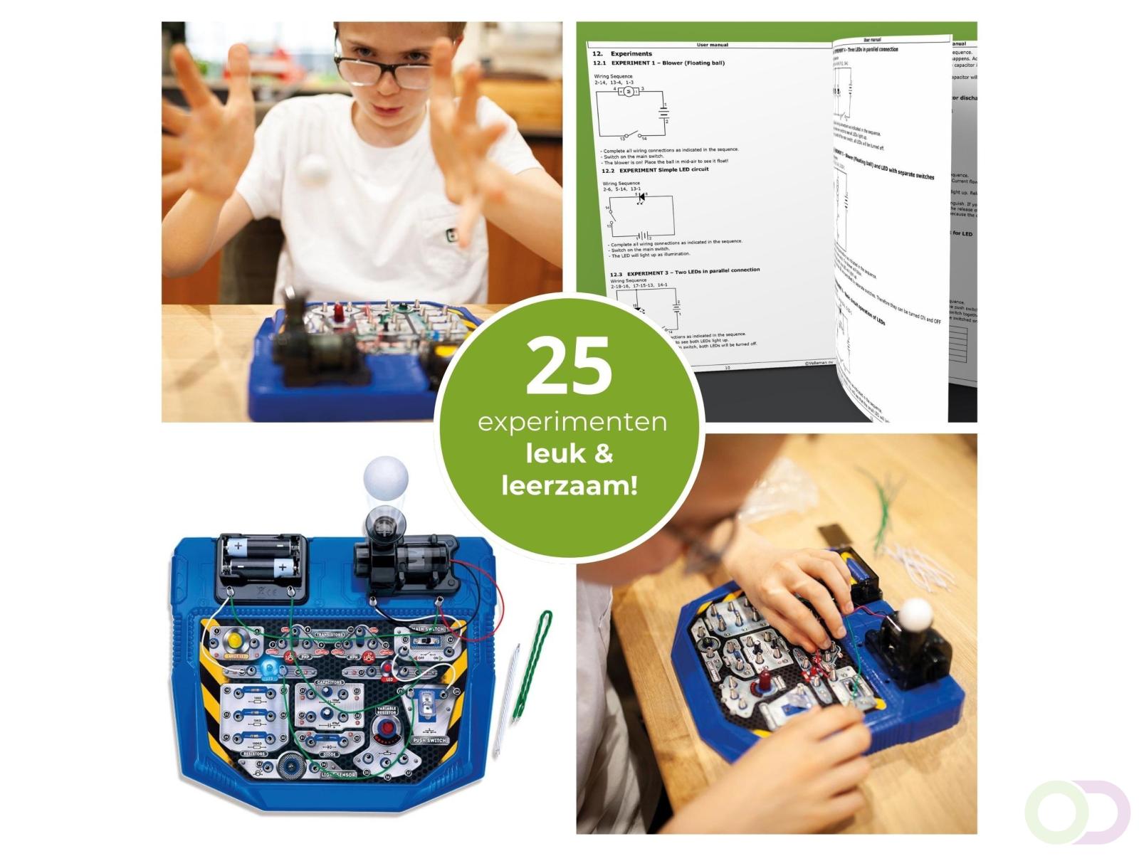 Elektronische projectenkit voor kinderen vanaf 8 jaar, verken de ...