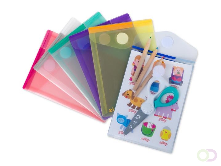 Enveloptas Djois Color Collection A6 verticaal assorti