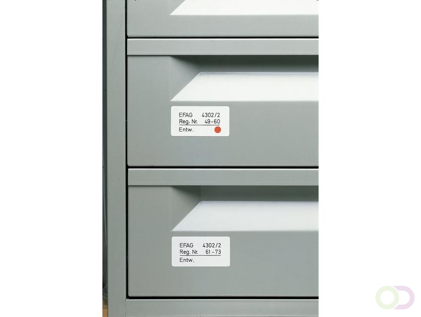 Etiket HERMA 10608 19x27mm verwijderbaar wit 720 etketten