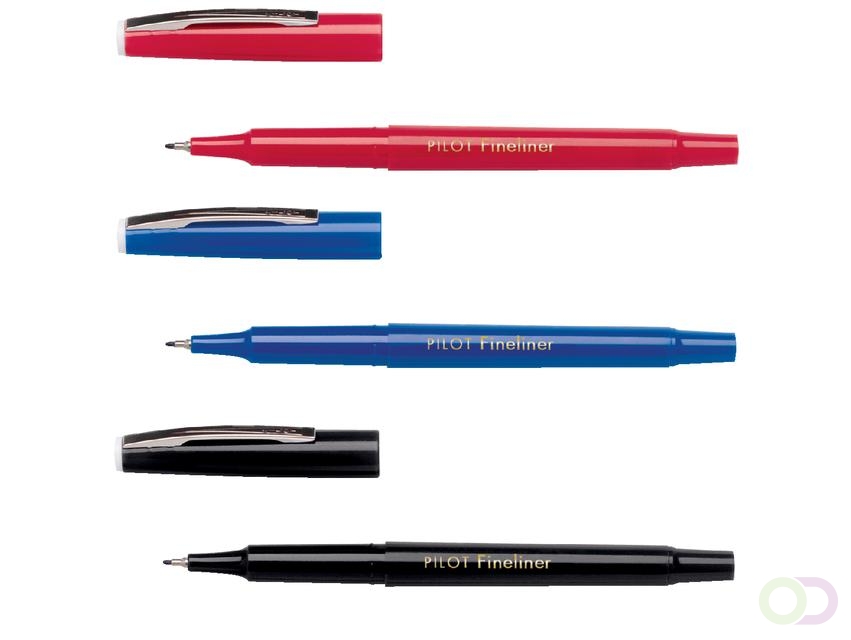 Fineliner PILOT fijn zwart
