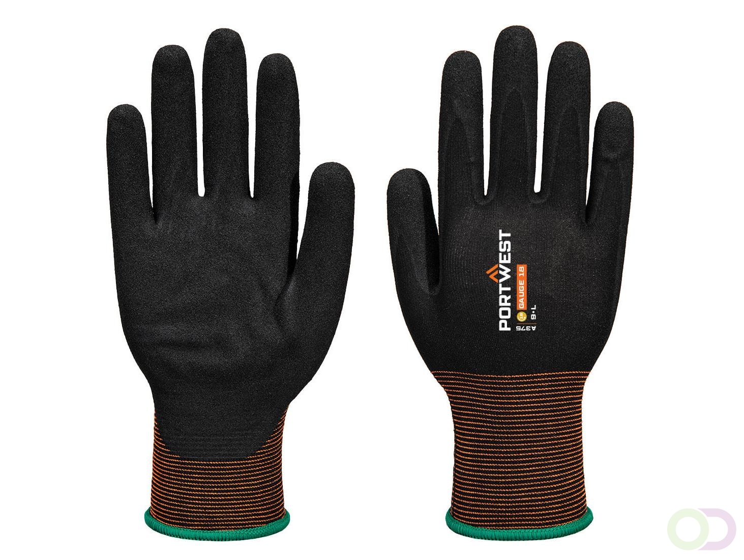 GP Grip 18 Nitril Gladde/Handschoen maat XXL, "The GP 18 gauge gloves designed for precision handling in dry wet or oily conditi