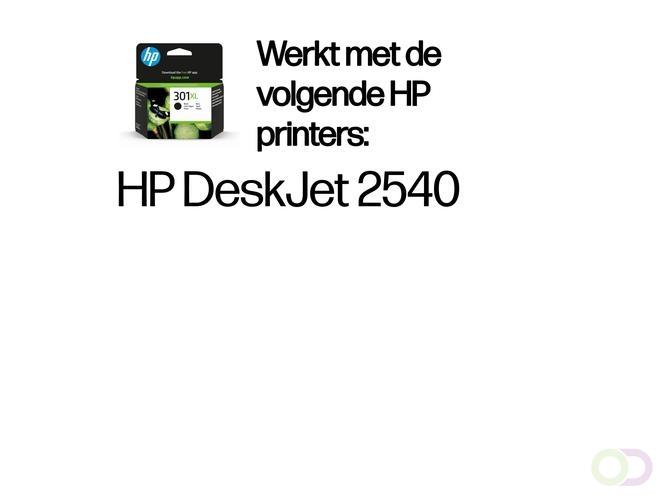 Inktcartridge HP CH563EE 301XL zwart