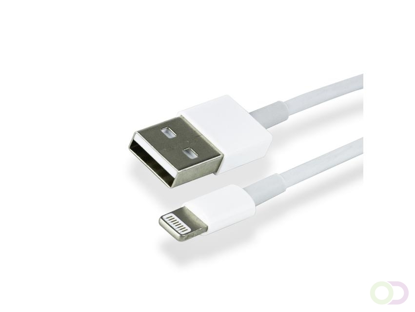 Kabel Green Mouse USB Lightning-A 2 meter wit