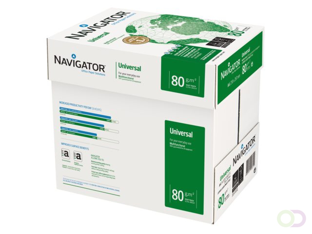 Kopieerpapier Navigator Universal A4 80gr wit 500 vel