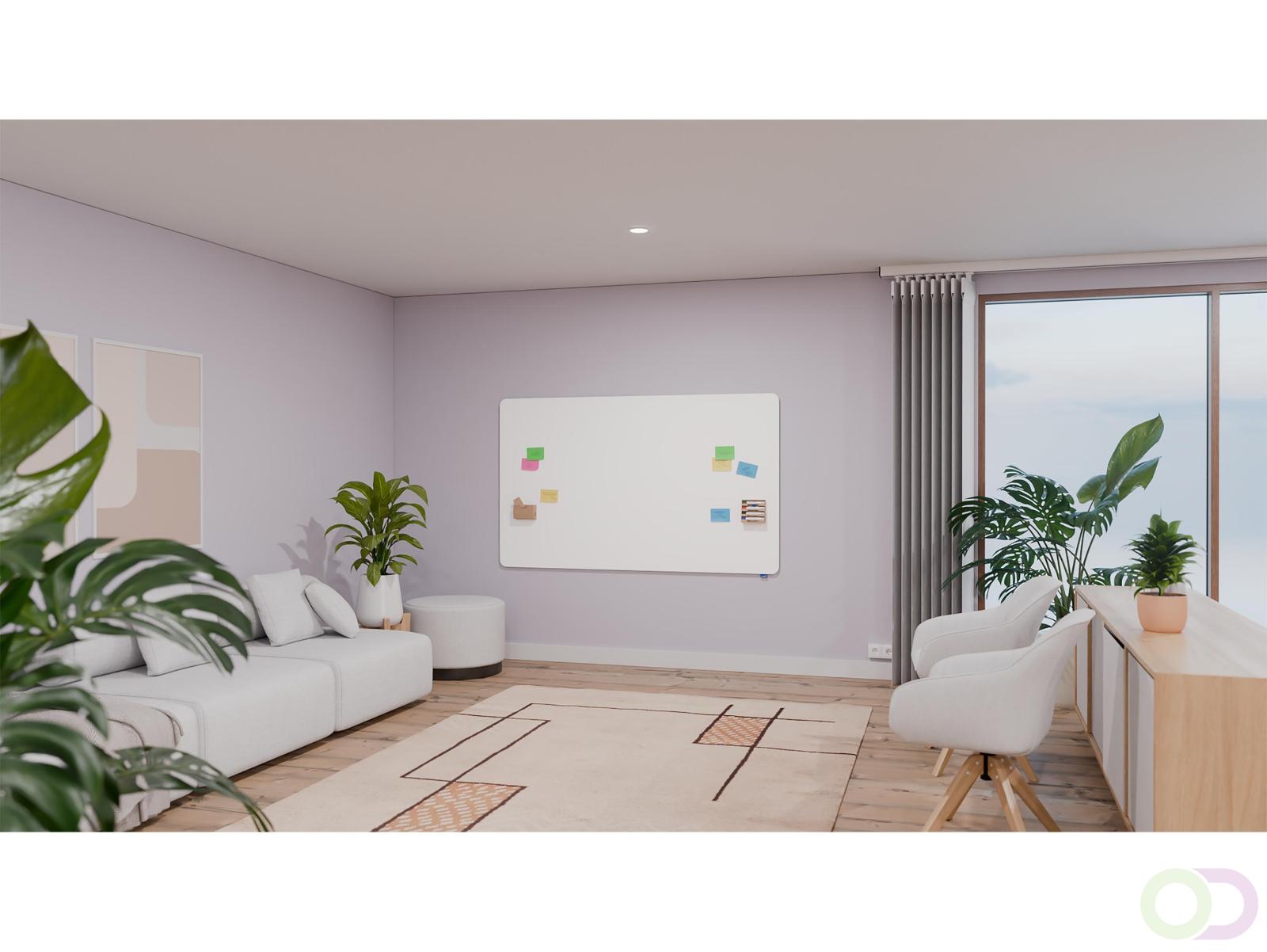 Legamaster ESSENCE whiteboard 120x120cm