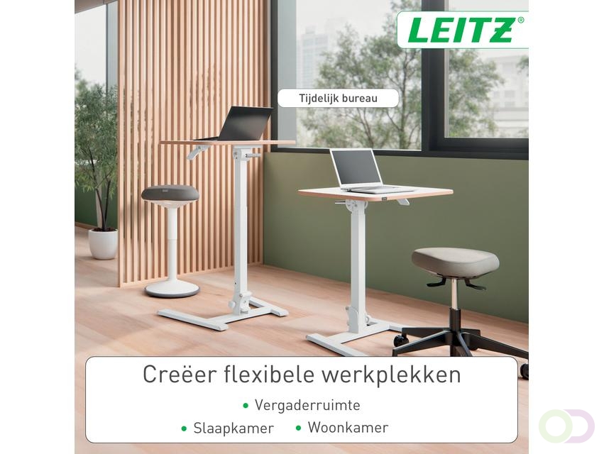 Zit-sta bureau Leitz Ergo compact inklapbaar