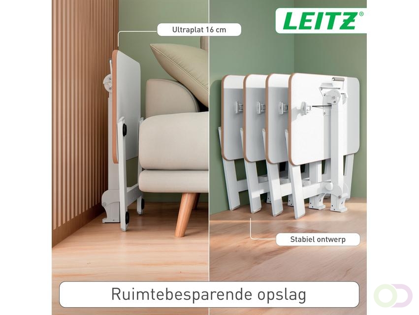 Zit-sta bureau Leitz Ergo compact inklapbaar