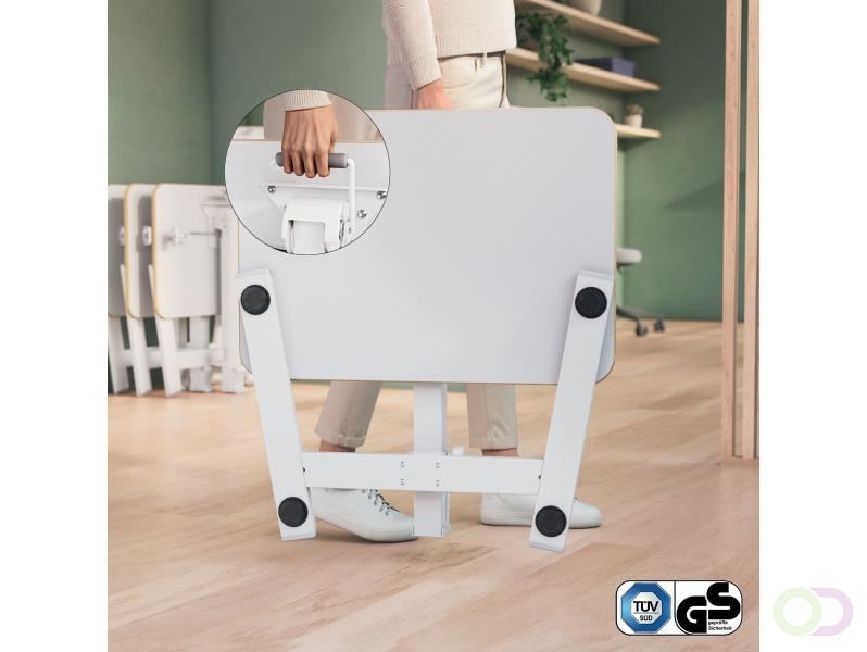 Zit-sta bureau Leitz Ergo compact inklapbaar