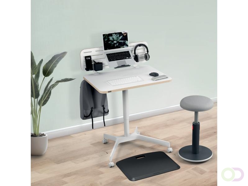 Zit-sta bureau Leitz Ergo compact wielen