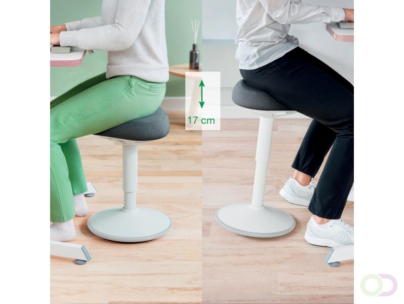 Leitz Ergo Wiebel Zitkruk met Gasveer (47 - 64 cm)