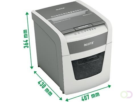 Papiervernietiger Leitz IQ Auto  Small Office 50X P4 snippers 4x28mm
