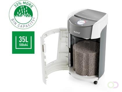 Papiervernietiger Leitz IQ OptiMax 550 Office P5 snippers 2x15mm