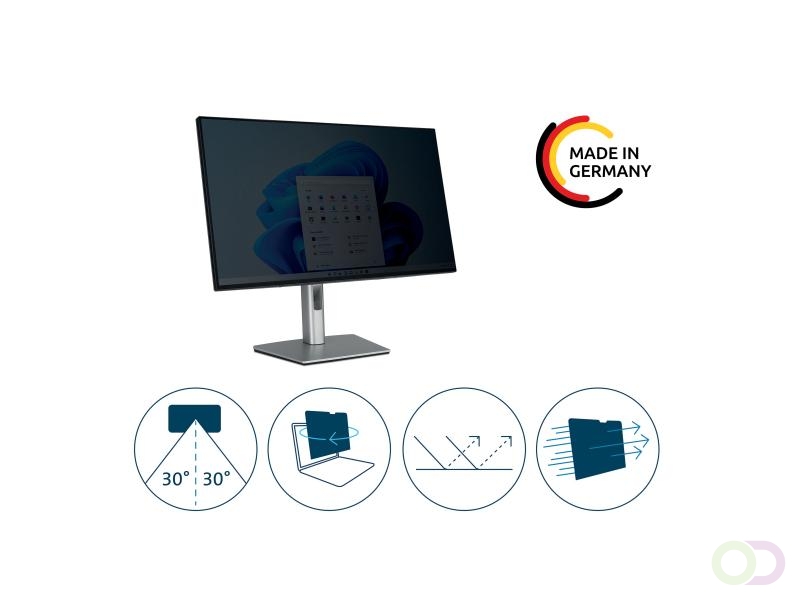 Privacyfilter Kensington 2-weg voor 22" monitors 16:9