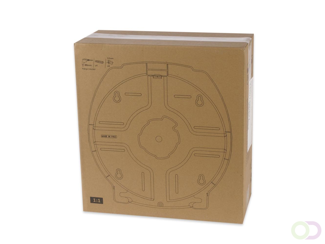 OCEANSOFT Dispenser zwart voor jumbo toiletrol