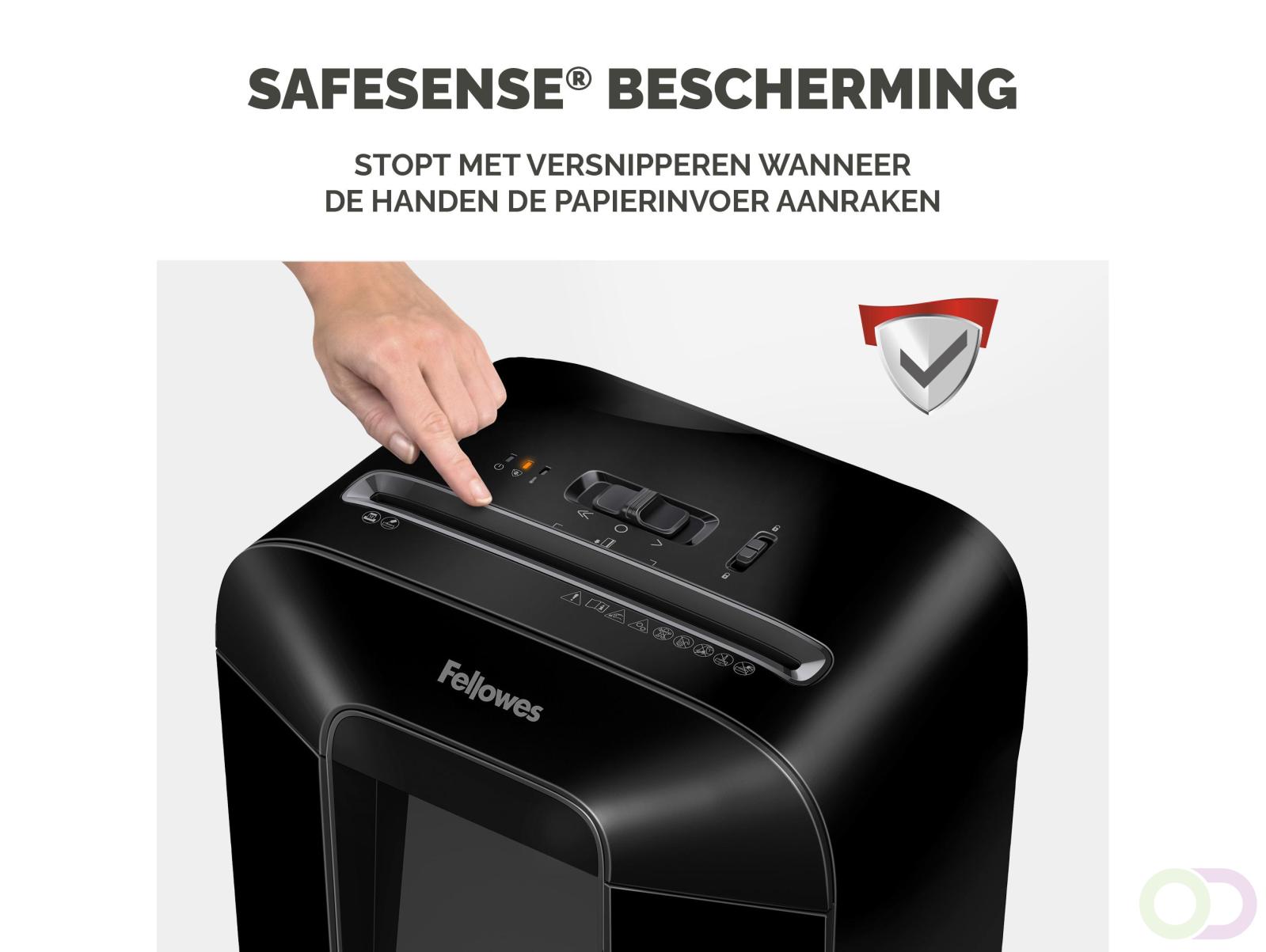 Powershred® LX85 Cross-Cut Papiervernietiger - Gepatenteerde SafeSense®
