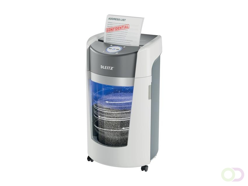 Papiervernietiger Leitz IQ OptiMax 550 Office P5 snippers 2x15mm