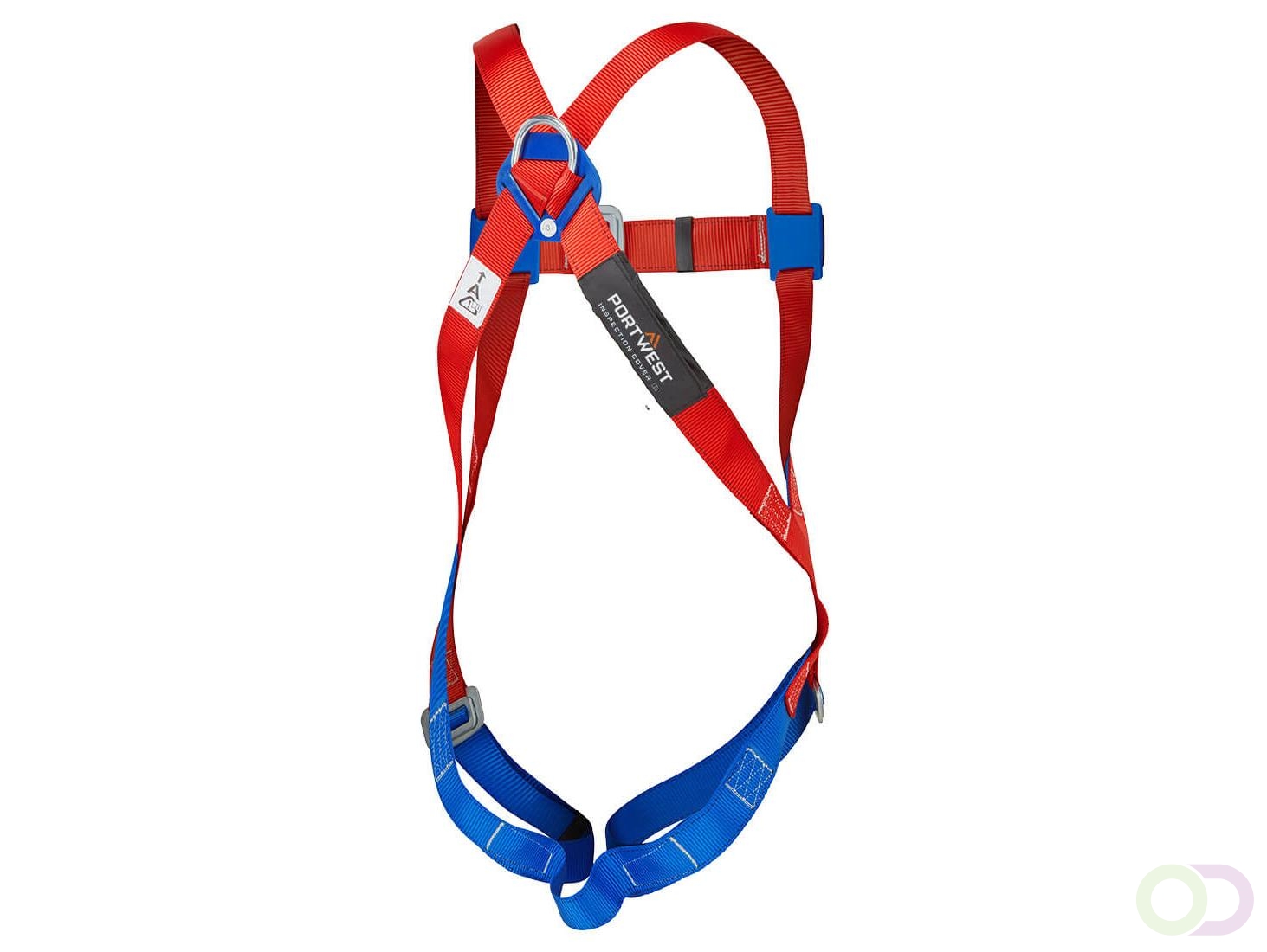 Portwest 1 punt Harnas maat , Red