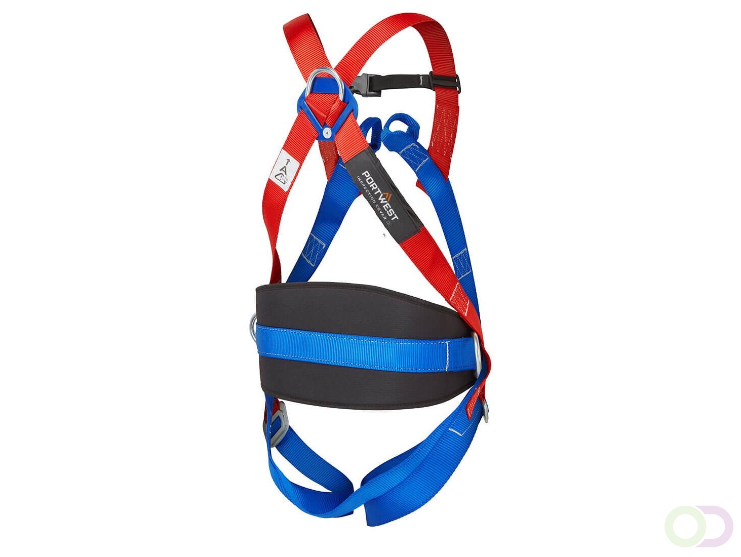Portwest 3 punts Comfort Harnas maat , Red