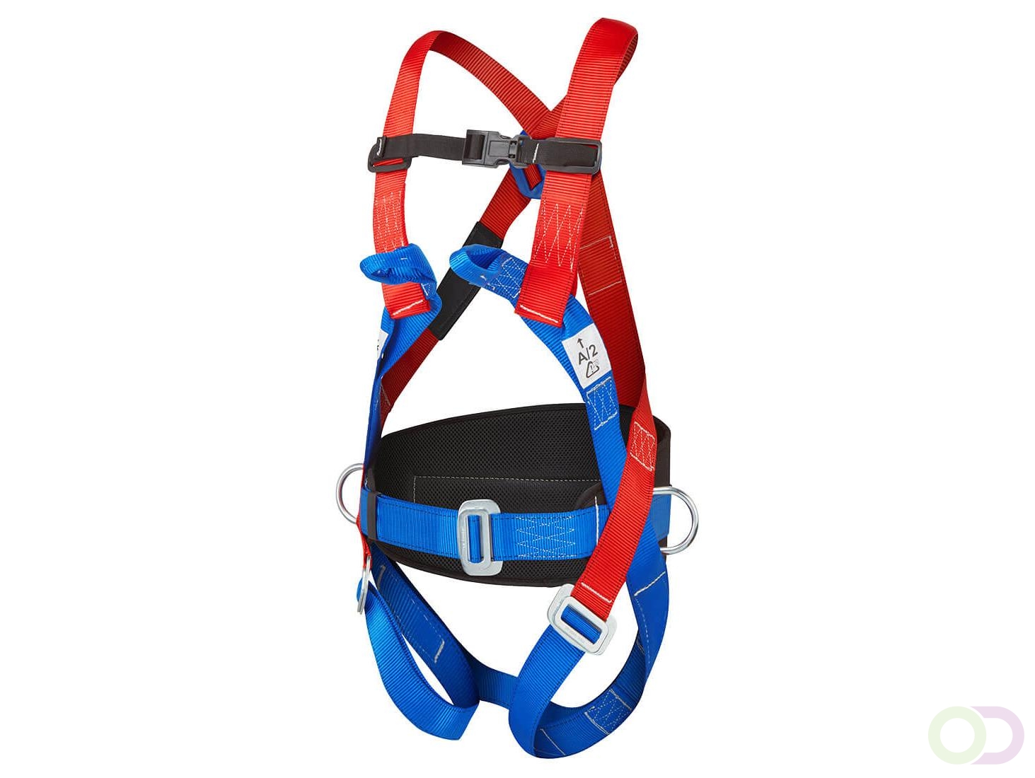 Portwest 3 punts Comfort Harnas maat , Red