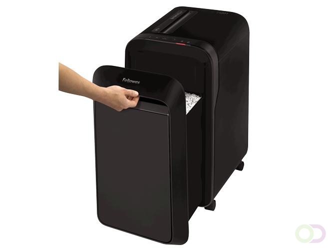 Papiervernietiger Microsnipper Fellowes Powershred LX221 Zwart 2x12mm