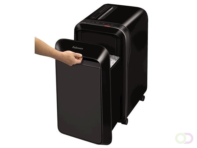 Papiervernietiger Microsnipper Fellowes Powershred LX221 Zwart 2x12mm