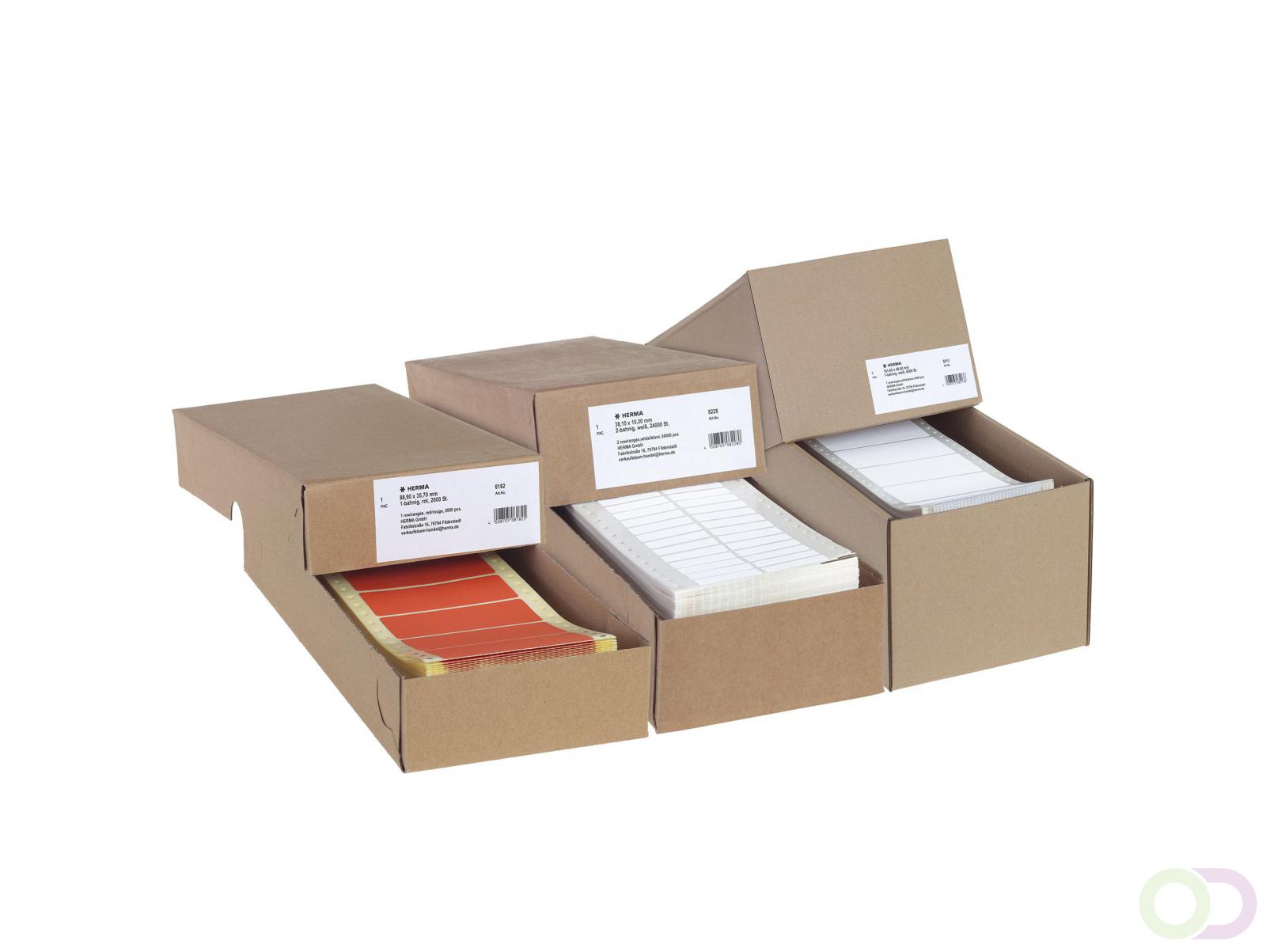 Etiket HERMA 5077 A4 99.1x67.7mm premium 200stuks wit