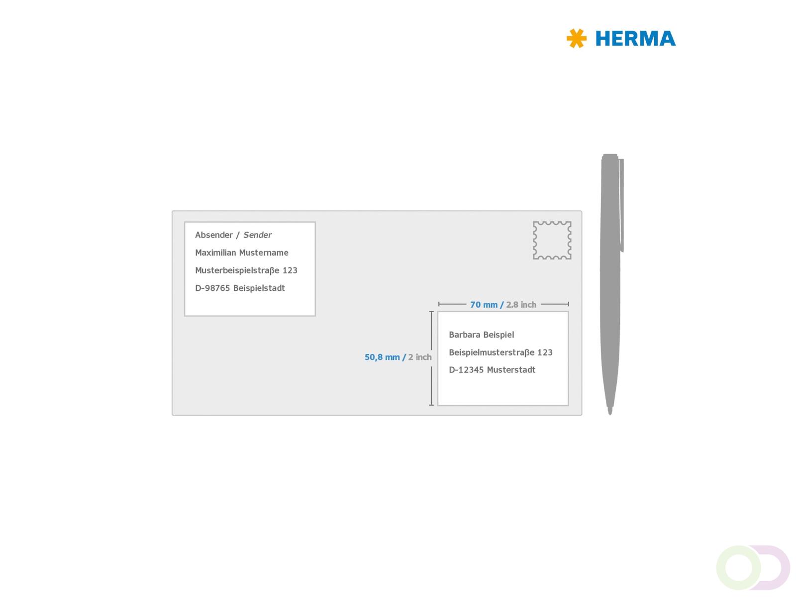 PREMIUM etiketten, A4, 70 x 50,8 mm, wit, permanent hechtend